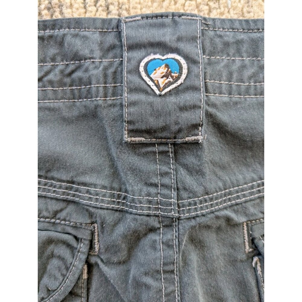 Kuhl Womens Splash Cargo Shorts Size 8 Black Hiking Mountain Culture Travel - Picture 9 of 13